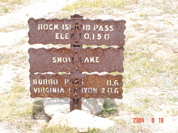 Rock Island Pass 10,150 ft.