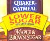 Maple and Brown Sugar Oatmeal